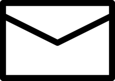 Mail Envelope Outline Svg File, Free Vectors File
